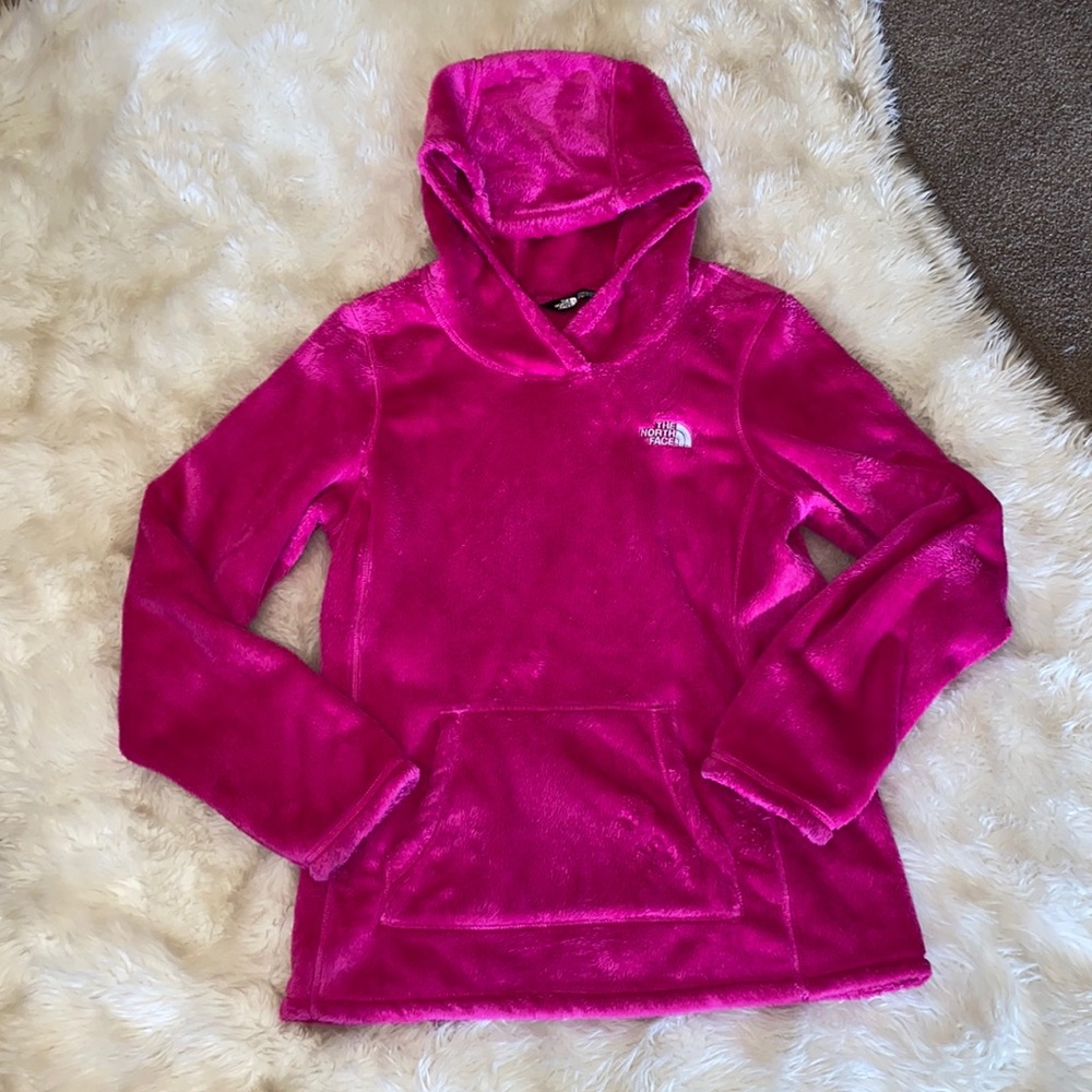 The North Face Hot Pink Osito Hoodie M